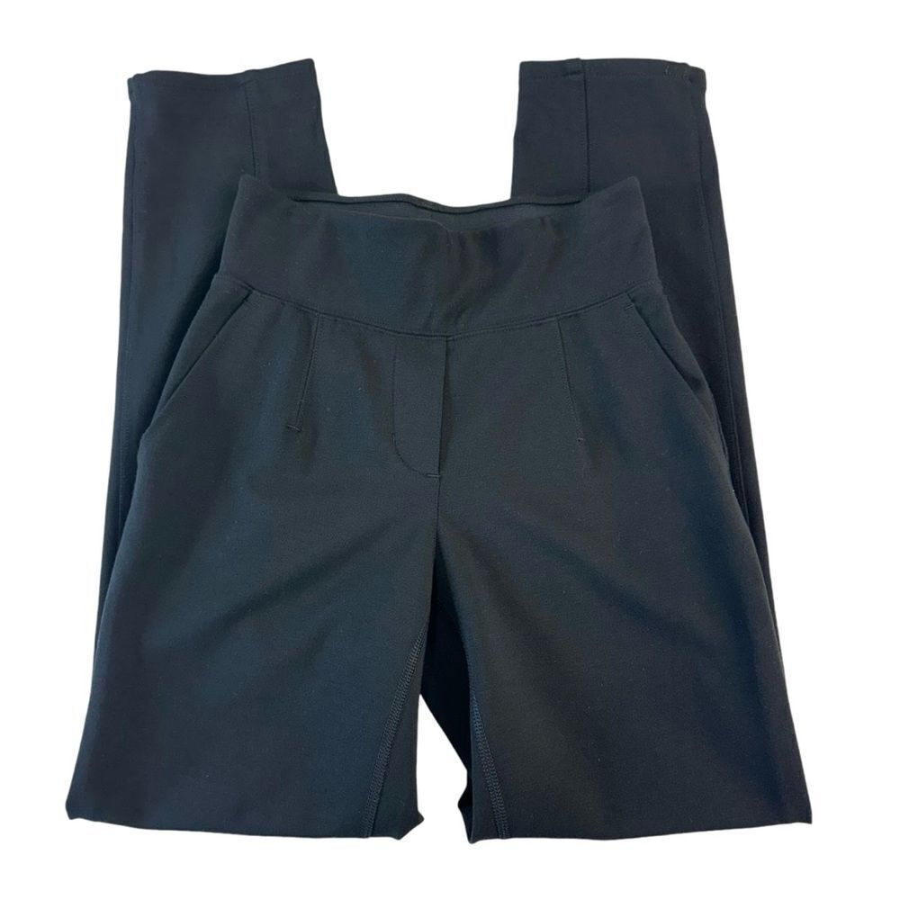 Kit + Ace Black Mulberry Everyday Knit Ponte Pants, 00